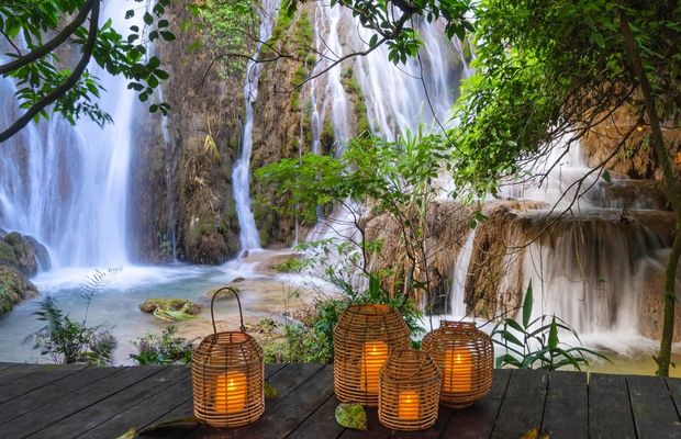 Pung Waterfall inside Avana Retreat Mai Chau